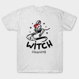 Witch cleaning T-Shirt